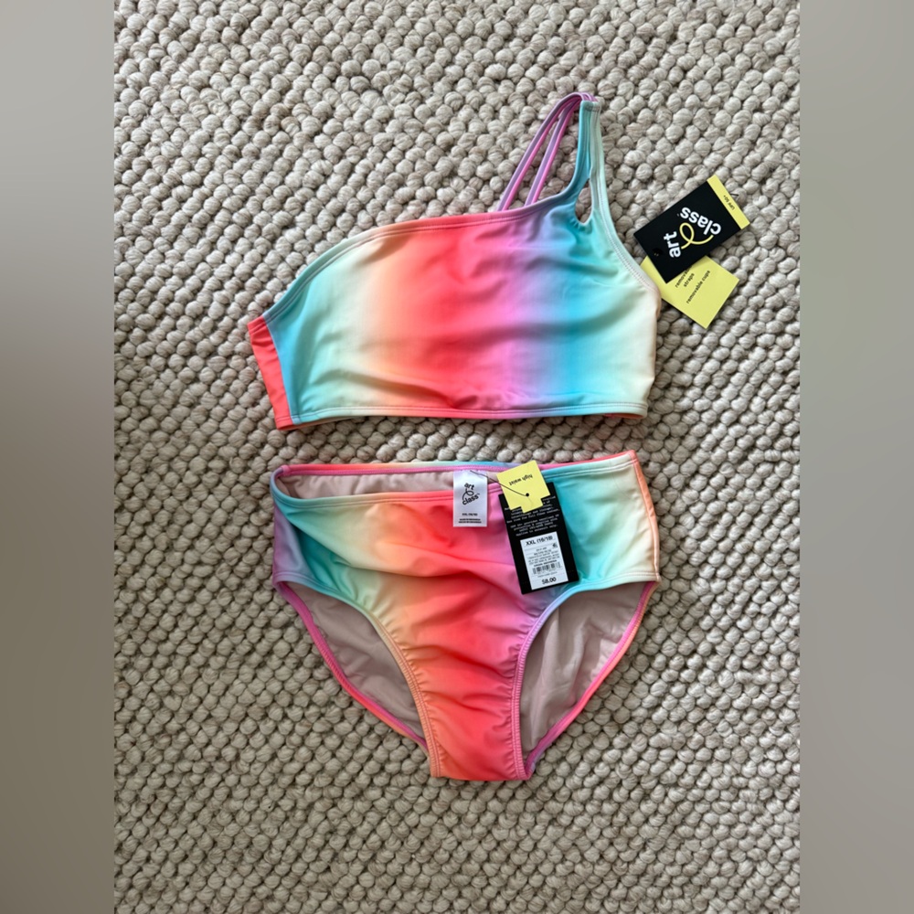 NWT Art Class Swimsuit. Girls XXL